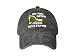 Hepandy Embroidered See You Later Excavator Hat Boy, Washed Black Snapback Cap Embroidery Adjustable Trucker Hats for Kids Child