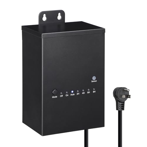 Image of LEONLITE 100W Outdoor Low Voltage Landscape Transformer, 120V AC to 12V DC