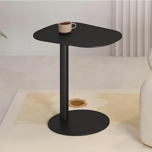 カフェテーブル ベッドテーブル ソファサイドテーブル 一人暮らし サイドテーブル、 ミニ ナイトテーブル テーブル オフィス 丈夫な鉄製フレーム ラウンジ キッチン おしゃれ、 リビング ルーム 丸 おしゃれ パブ用 机 ナイトテーブル 作業台 傷 汚れ