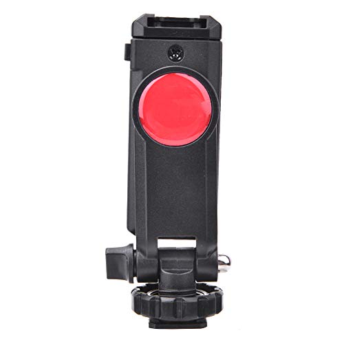 Suporte de telefone Hot Shoe, suporte de telefone para câmera, ajustável para câmera DSLR