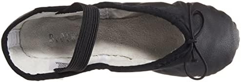 Bloch Dance Girl's Dansoft Full Sole Leather Ballet Slipper/Shoe, Black, 9.5 Narrow Toddler | Image 4