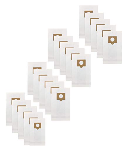 Yours 20 Bags Replacement for Kenmore HEPA Paper Bags Type C - Q Cloth Canister Vacuum (20 Bags) also fIt for Kenmore 5055 50557 50558 50104, Panasonic C-5 C-18