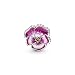 Produktbild PANDORA MOMENTS Charm Pinkes Garten-Stiefmütterchen Blume Silber 790777C01