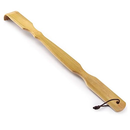 Omszte Bamboo Back Scratcher,100% Natural Bamboo Back Scratchers for Itching Relief,Strong & Sturdy 17 inches
