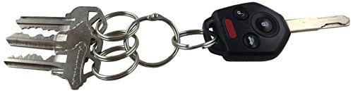 Image of Clipco Book Rings Small 1-Inch Nickel Plated Metal (100-Pack)