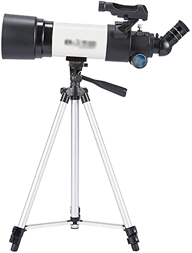 大人のための屈折望遠鏡80mm口径400mmHDビュー天文学望遠鏡スマートフォンアダプター三脚屈折望遠鏡高速で便利なフォーカシング