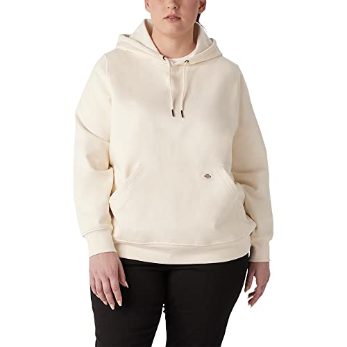 Image of Dickies womens Women's Plus Heavyweight Logo Sleeve Pullover