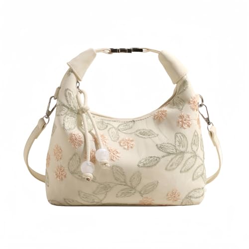 Image of Crescent Crossbody Shoulder Bag, Tote Handbag for Women, Sling Hobo Purse with Chain Strap