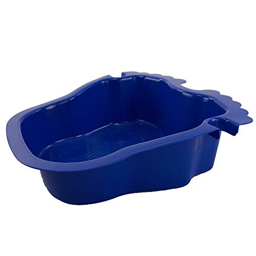 Aqua Select Big Foot Bath Plastic Tray | Rinse Your Feet Before Entering a Swimming Pool or a Spa | Keeps Debris From Pool And Filters | Anti-Slip Bottom for Safety | Made of Long-wear Durable Plastic