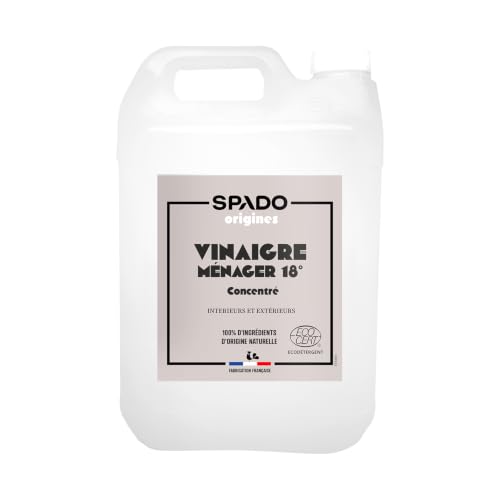 SPADO Origines - Vinaigre blanc 18° - Détartre et fait briller...