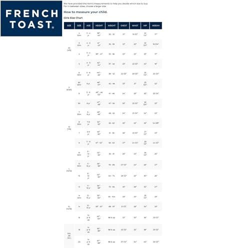Image of French Toast Girls' Straight Fit Stretch Twill Pant | Adjustable waist, Reinforced knees, Offerend in Standard & Plus sizes, Straight leg school uniform pant
