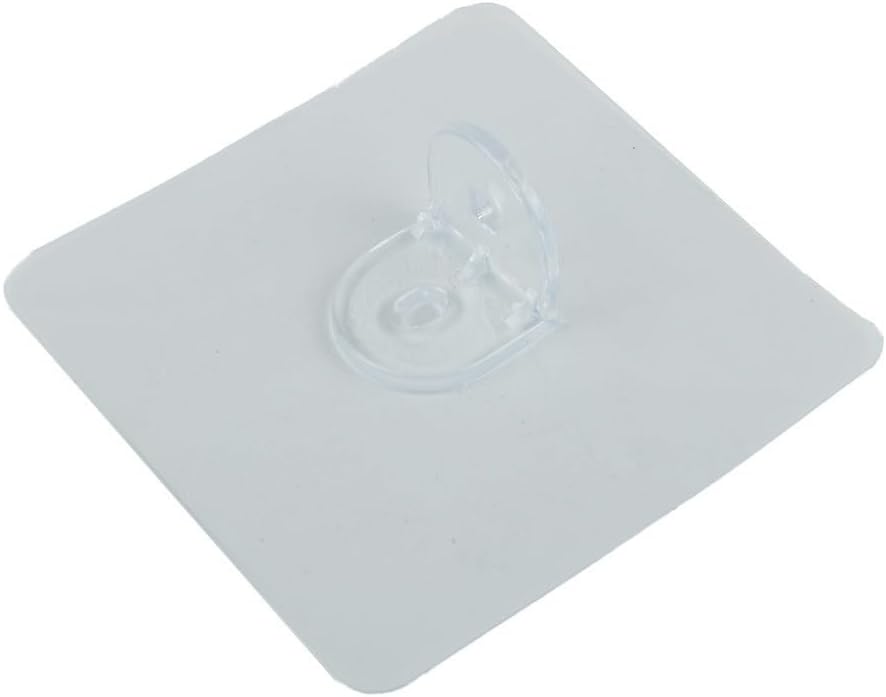 10-Pack Transparent Plastic Shelf Support Pegs for Cabinets, Wardrobes & Bookshelves – 6 cm ABS Wall Mount Shelf Supports, No-Drill, Heavy-Duty kg Capacity