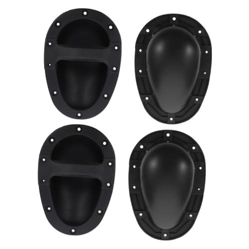 DOITOOL Abs Speaker Handle 4pcs Replacement Handles for Vintage Amplifier Easy to Carry