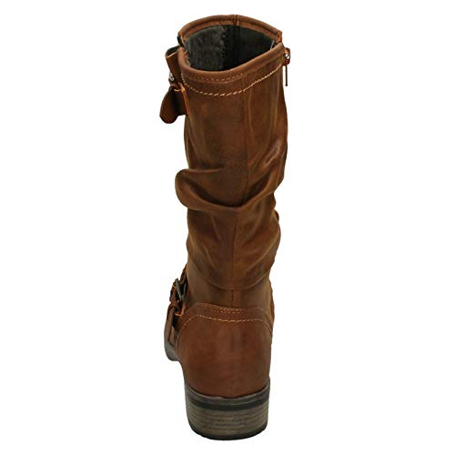 Rieker 98860, Damen Hohe Stiefel, Braun (nuss/nuss 22), 42 EU (8 UK)