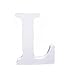 Produktbild Holzbuchstabe Buchstabe, Toifucos A-Z DIY Englisch Alphabet Holz Buchstaben Handwerk Ornamente für Zuhause Hochzeit Geburtstagsfeier Dekoration Zubehör, Weiß 1 pcs L