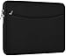 Laptop Sleeve Case 14 inch, Shockproof Protective Laptop Cover Briefcase Carrying Computer Bag with Accessory Pocket Portable Computer Sleeve for 14" MacBook, HP, Dell, Lenovo, Acer, Black