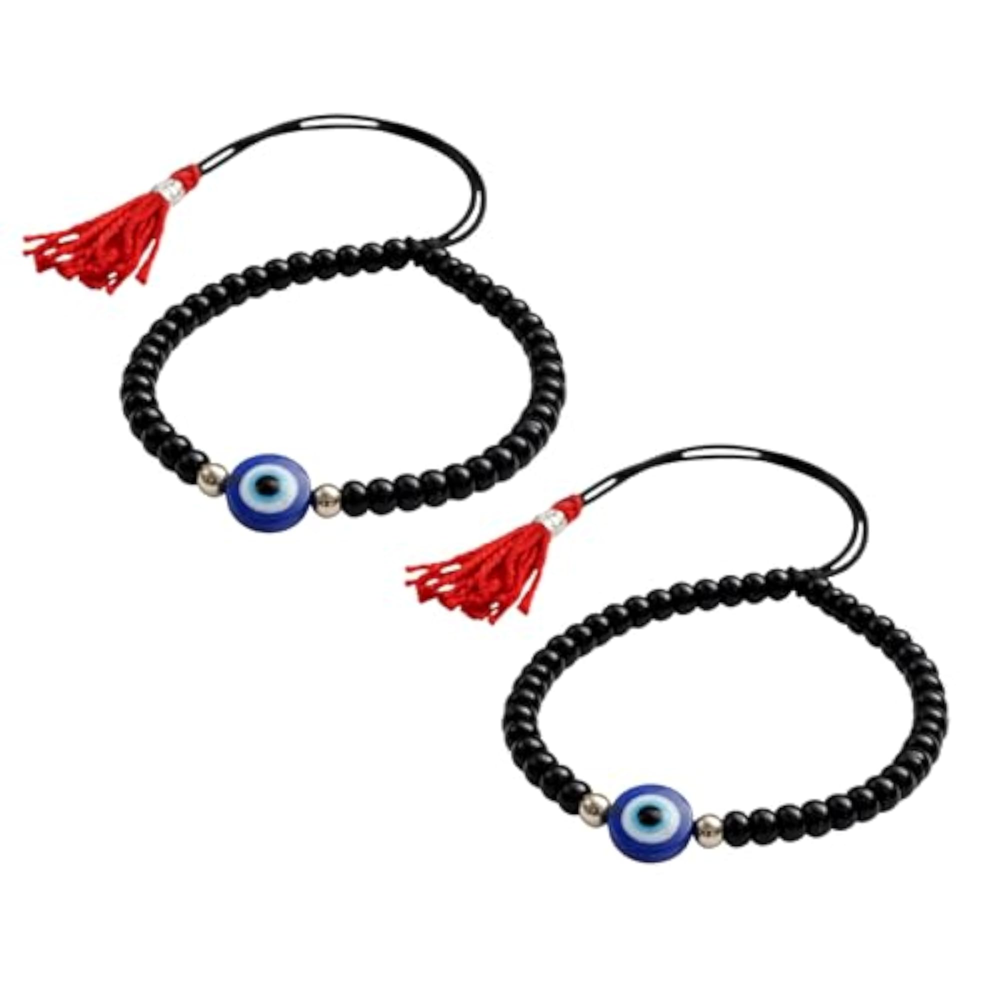 925 Sterling Silver Baby Nazariya Bracelet with Evil Eye