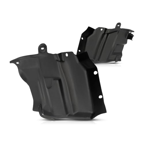 Image of for Nissan Maxima Engine Splash Shield 2009 10 11 12 13 2014 Driver and Passenger Side | Pair | Under Cover | Plastic | Replacement for NI1250141, NI1251141 | 648399N00A, 648389N00A