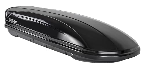 Menabo 36100000 Dachbox Mania 320, glänzend, universal, Dachkoffer aerodynamisch, schwarz - 2