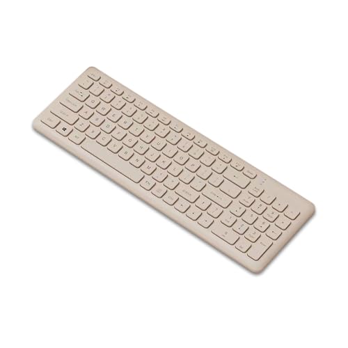 フルサイズ ベージュ キーボード Bluetooth5.0 新品未使用 即購入⭕️ 31RvEKmIdkL.jpg