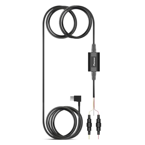 Image of Pioneer RD-HWK300 USB-C Hardwire Kit for Compatible Dash Cams - 12-24V to 5V with Low Voltage Protection, Fuse Safety, Parking Mode Support for Continuous Recording