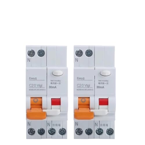 Disjoncteur différentiel double câblage EA9C45 protégeant vos circuits - 2