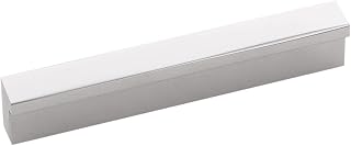 Hickory Hardware 10 Pack Solid Core Kitchen Cabinet Pulls, Luxury Cabinet Handles, Hardware for Doors & Dresser Drawers, 3 Inch Hole Center, Glossy Nickel, Streamline Collection