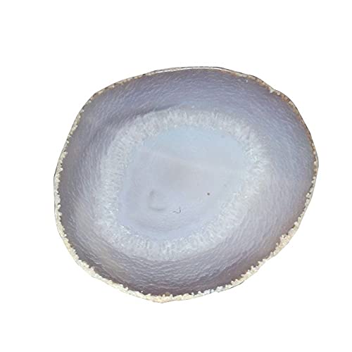 1pcs Big Natural Agate Slice Gems Crafts Onyx Pad Coaster Cup Mug Glass Hot Beverage Holder Pad Mat Decorative Plate Crafts