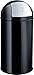 Helit H2401495 - pojemnik na odpady push"the dome" 50 l, czarny