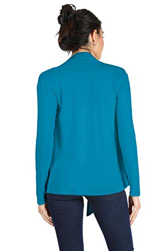 Simlu Lightweight Turquoise Cardigans For Women Reg And Plus Size Light Cardigans For Women Summer Long Sleeves, Xx-Large #TOP3