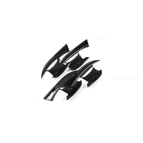 Protector de manija de puerta ABS estilo carbono para BYD ATTO 3 Yuan Plus RHD 2022 2023