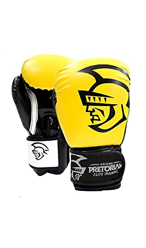 Kit De Boxe/muay Thai Pretorian Elite Training Amarelo - 12oz