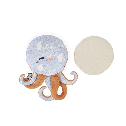 Kaloo, Petit Calme, Soothing Baby Plush, Octopus 10.2"/26 cm, Hot or Cold Hot Water Bottle, Very Soft Material - Image 2