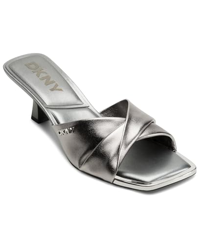 Image of DKNY Womens Jolaine Twist Heel Sandal Mule