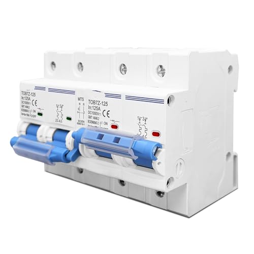 Conmutador de red TOB7Z-125 manual 125A 2P+2P interruptor modular 2