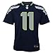 Nike Jaxon Smith-Njigba #11 Seattle Game Day Replica Player Jersey - Youth Boys (8-20) (US, Numeric, 8, Regular, Seahawks - Navy)