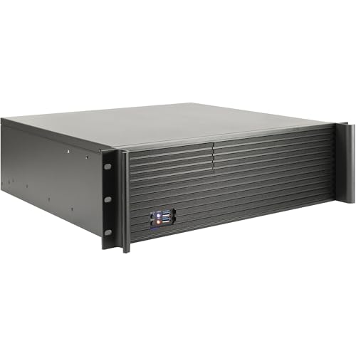 InteR-Tech 3U-K-340l Supporto Nero (3U-K-340l Rack Black - Warranty: 12m)
