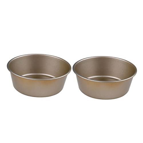 HOMOBABE 2piezas Moldes Para Hamburguesas Pequeños Unidades Para Hacer Pasteles Postres Panecillos Pudines Tartas De Queso Regalos Perfectos Repostería Reuniones y Cenas