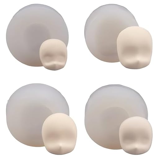 Honselia Molde de silicona 3D con cara de muñeca para fondant, decoración de pasteles, arcilla polimérica, resina epoxi, yeso | Ya disponible en tu tienda friki favorita! En mundofriki.es! Honselia Molde de silicona 3D con cara de muñeca para fondant, decoración de pasteles, arcilla polimérica, resina epoxi, yeso | Ya disponible en tu tienda friki favorita! En mundofriki.es!