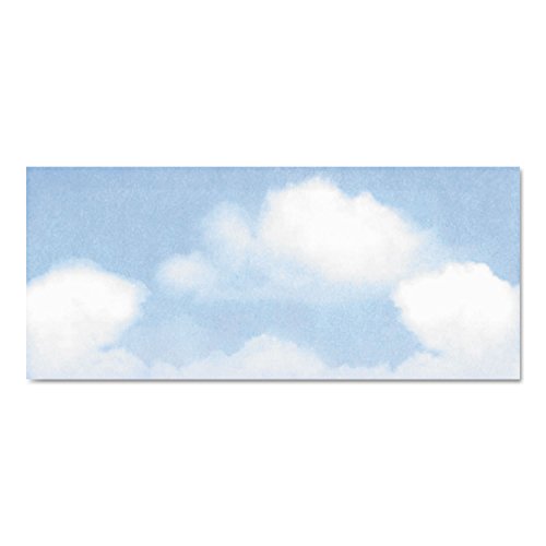 Geographics Design Envelope, Blue Clouds, 4 x 9 1/2, 50/Bx Geographics Design Envelope, Blue Clouds, 4 x 9 1/2, 50/Bx