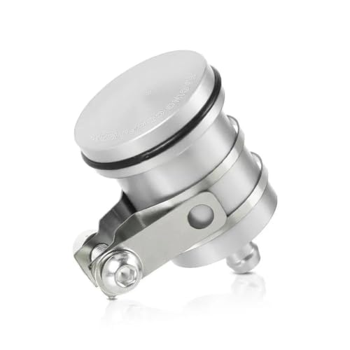 Réservoir liquide de frein BMW F850GS Adventure en aluminium anodisé argent de haute finition