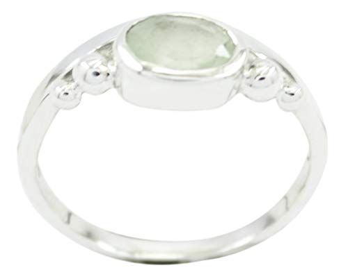 Bague verte argent 925 le cadeau d'anniversaire idéal