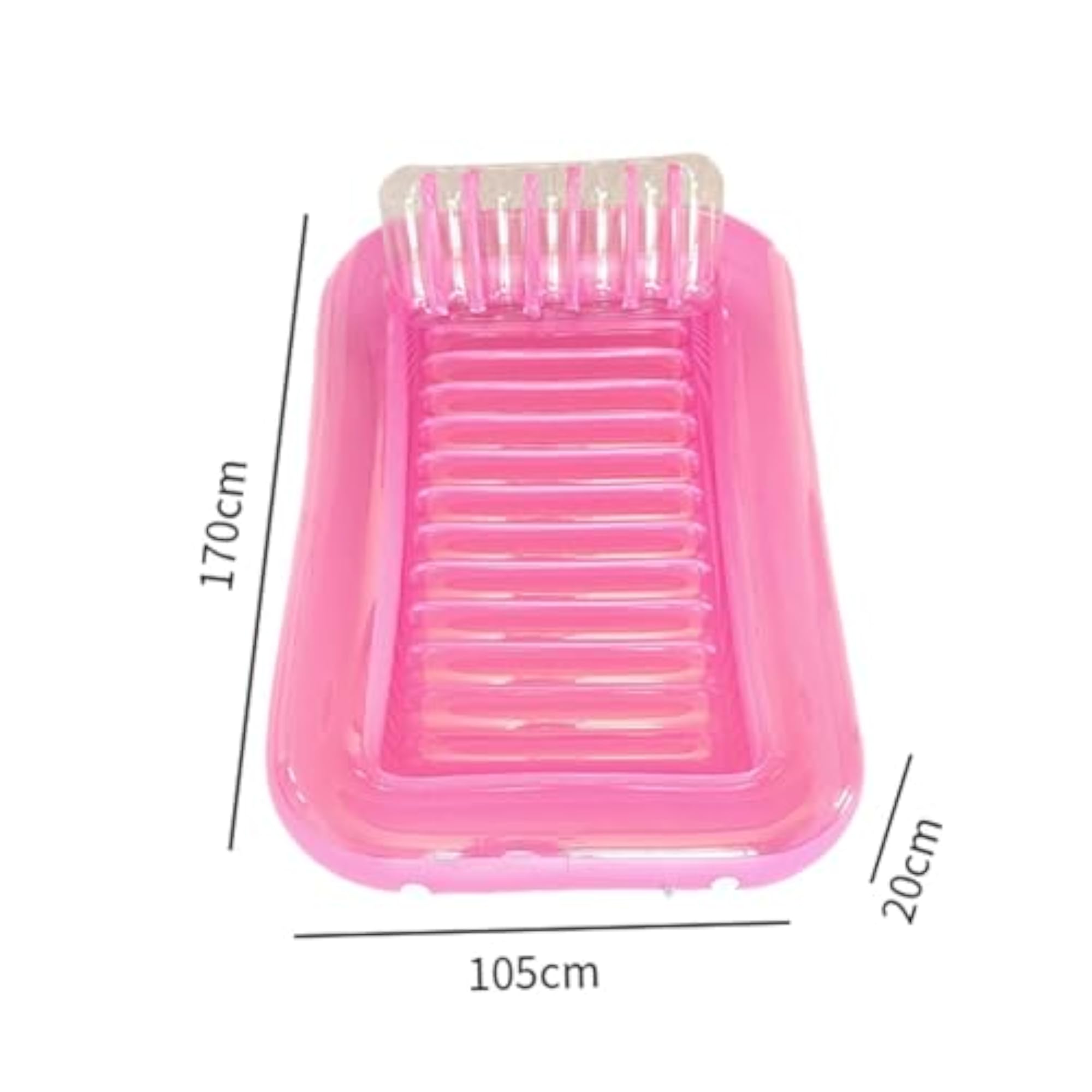 Inflatable Hammock Beach Party Accessories, Pink