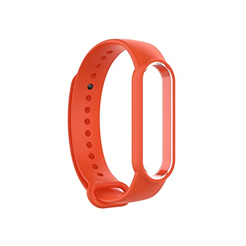 BSTQC Correa para Xiaomi Mi Band 6 Smart Bracelet Silicona Reemplazo Pulsera,Correa de repuesto colorida,Mi Band 6 Cover