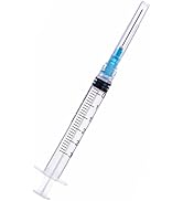 3ml Syringe with 23G 1In Needle - Disposable Individual Packaging (3ML-23G-20PACK)