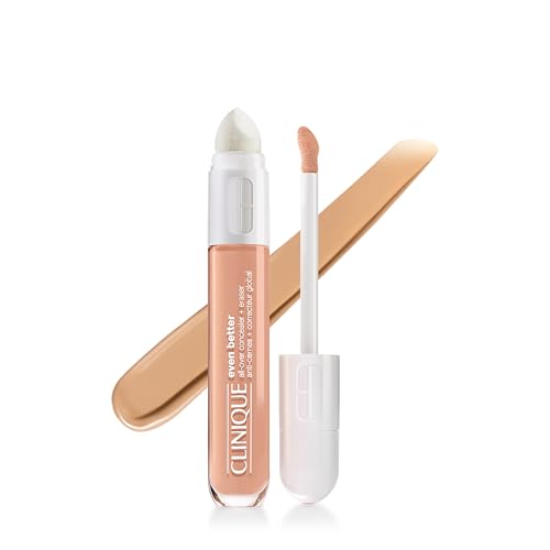 Clinique Even Better™ All-Over Concealer + Eraser | Abdeckstift für dunkle Augenringe, spendet Feuchtigkeit, hellt auf und wirkt abschwellend