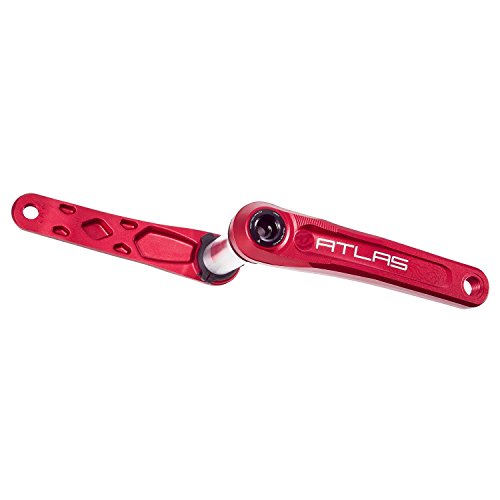 Manivelles ATLAS 165 ultra rigides pour optimiser le transfert de puissance en VTT