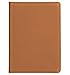Gorbado Junior Padfolio Folder - A5 Portfolio Binder Case with 5 x 8 Writing Pad and Interior Storage Pocket Executive Business Organizer for Men Women, Brown