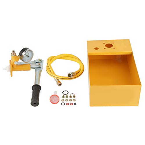 Focket Yellow Aluminum 2.5MPa Manual Hydraulic Pressure Test Pump for Pipeline Vessels, Valves etc - Image 4