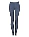 Dilling Damen Leggings aus Merinowolle Donnerblau 36